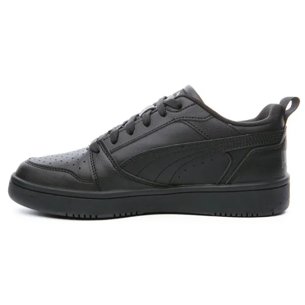 Ghete pentru băieți Puma Rebound V6 Lo Jr Demisezon/ Black photo 4