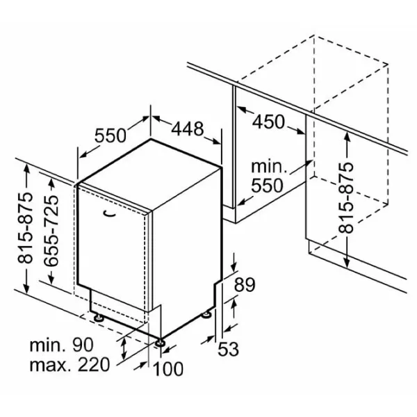 Mașină de spălat vase Bosch SPV2IKX10E Full size/ Black photo 9 Mașină de spălat vase Bosch SPV2IKX10E Full size/ Black photo 9