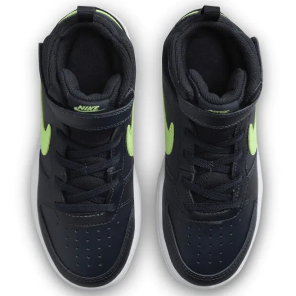 Ghete pentru băieți Nike Court Borough Mid 2 Ps Demisezon/ Navy photo 2
