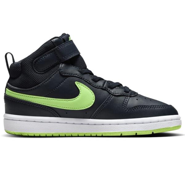 Ghete pentru băieți Nike Court Borough Mid 2 Ps Demisezon/ Navy photo 5