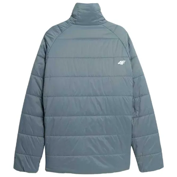 Ветровка для мужчин 4F 4FSS23TDJAM053-24S Демисезонная/ Серый photo 2 Ветровка для мужчин 4F 4FSS23TDJAM053-24S Демисезонная/ Серый photo 2