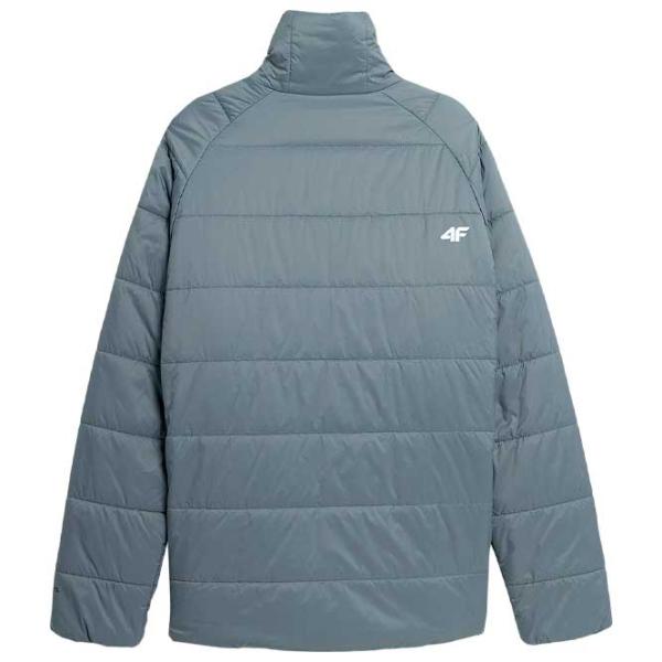 Ветровка для мужчин 4F 4FSS23TDJAM053-24S Демисезонная/ Серый photo 2 Ветровка для мужчин 4F 4FSS23TDJAM053-24S Демисезонная/ Серый photo 2