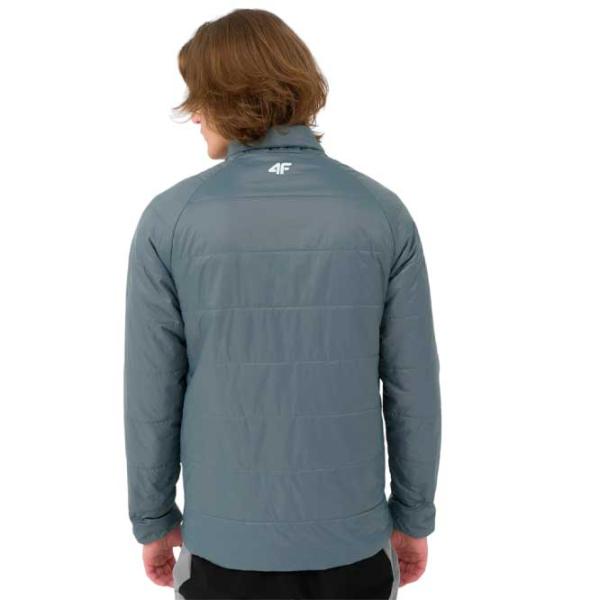 Ветровка для мужчин 4F 4FSS23TDJAM053-24S Демисезонная/ Серый photo 5 Ветровка для мужчин 4F 4FSS23TDJAM053-24S Демисезонная/ Серый photo 5