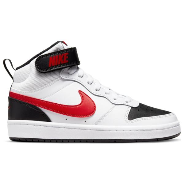Ghete pentru băieți Nike Court Borough Mid 2 Gs Demisezon/ White photo 6 Ghete pentru băieți Nike Court Borough Mid 2 Gs Demisezon/ White photo 6