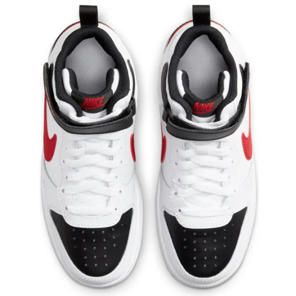 Ghete pentru băieți Nike Court Borough Mid 2 Gs Demisezon/ White photo 2