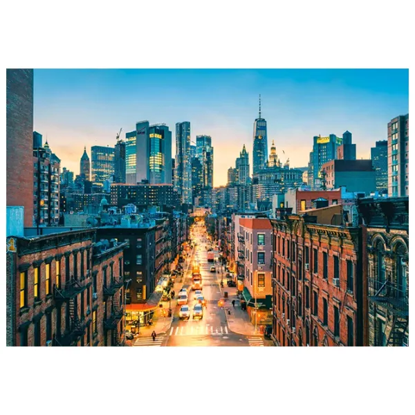 Puzzle 2D Castorland 1000 Lower Manhattan, New York City 9+/ Numărul de piese: 1000 photo 2