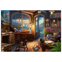 Puzzle 2D Castorland 1000 Sailor's House 9+/ Numărul de piese: 1000 photo 2
