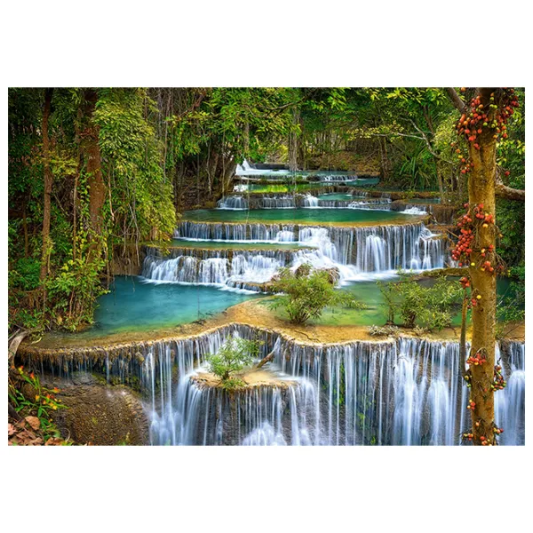 Puzzle 2D Castorland 1000 The Cascade 9+/ Numărul de piese: 1000 photo 2