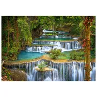 Puzzle 2D Castorland 1000 The Cascade 9+/ Numărul de piese: 1000 photo 2