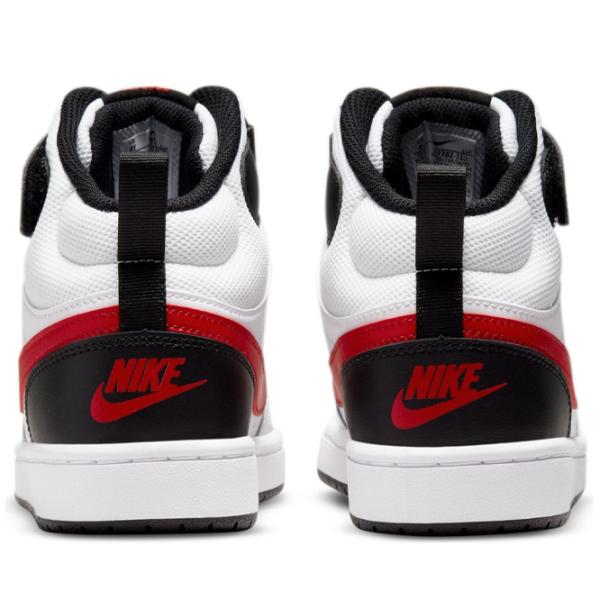 Ghete pentru băieți Nike Court Borough Mid 2 Ps Demisezon/ White photo 3