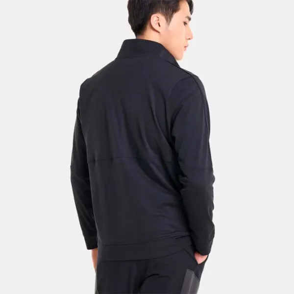 Jachetă pentru bărbați Under Armour UA PIQUE TRACK Black photo 3 Jachetă pentru bărbați Under Armour UA PIQUE TRACK Black photo 3