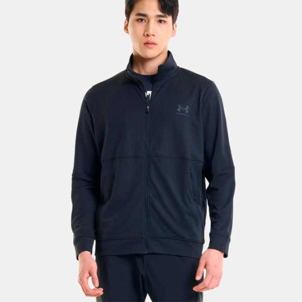 Jachetă pentru bărbați Under Armour UA PIQUE TRACK Black photo 2