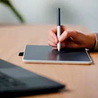 Tabletă grafică Wacom One S A6/ White photo 10