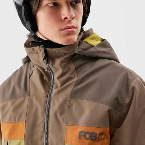 Ветровка для мужчин 4F 4FAW23TTJAM315-81S Демисезонная/ Коричневый photo 4