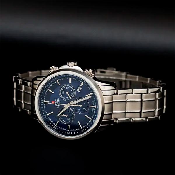 Ceas de mână pentru bărbați Swiss Military SM34052.03 Cuarț/ 42 mm photo 4 Ceas de mână pentru bărbați Swiss Military SM34052.03 Cuarț/ 42 mm photo 4