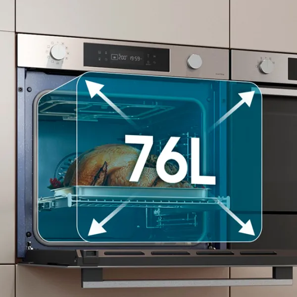 Духовой шкаф Samsung NV7B4125ZAS/ WT 3850 Вт/ Серебристый photo 10