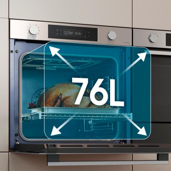 Духовой шкаф Samsung NV7B4125ZAS/ WT 3850 Вт/ Серебристый photo 10
