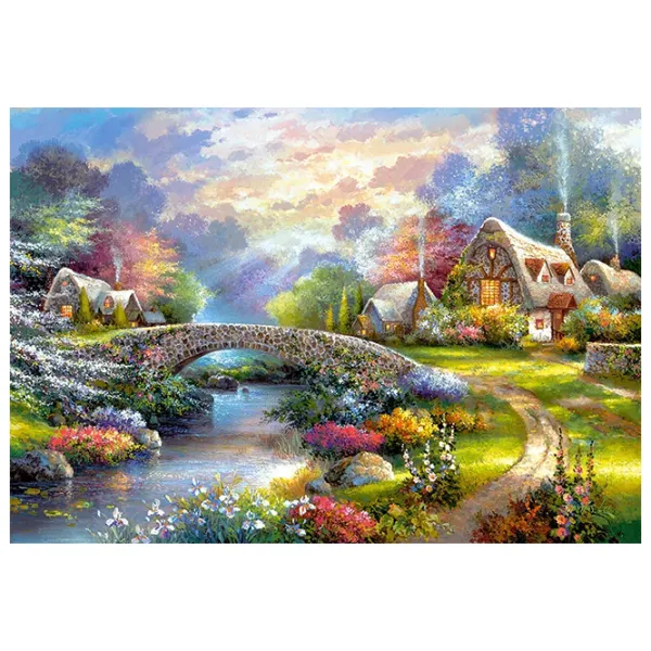 Puzzle 2D Castorland 1000 Springtime Glory 9+/ Numărul de piese: 1000 photo 2