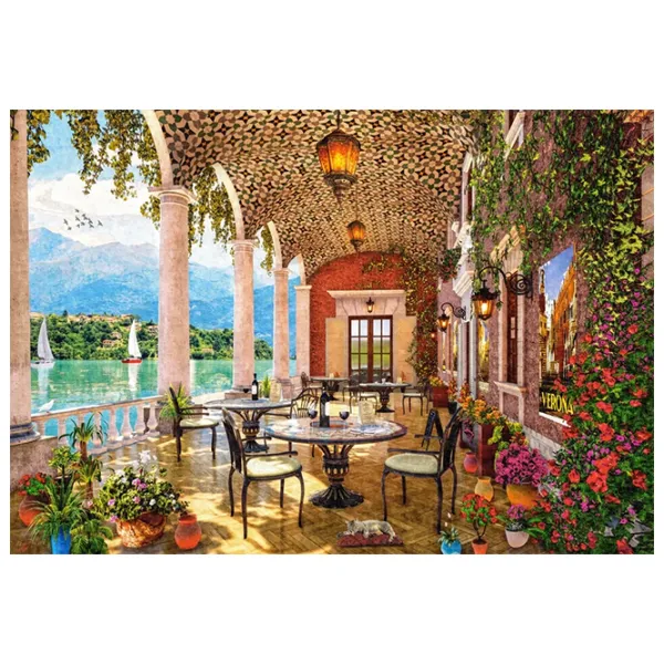 Пазл 2D Castorland 1500 Lakeside Terrace 9+/ Количество деталей: 1500 photo 2