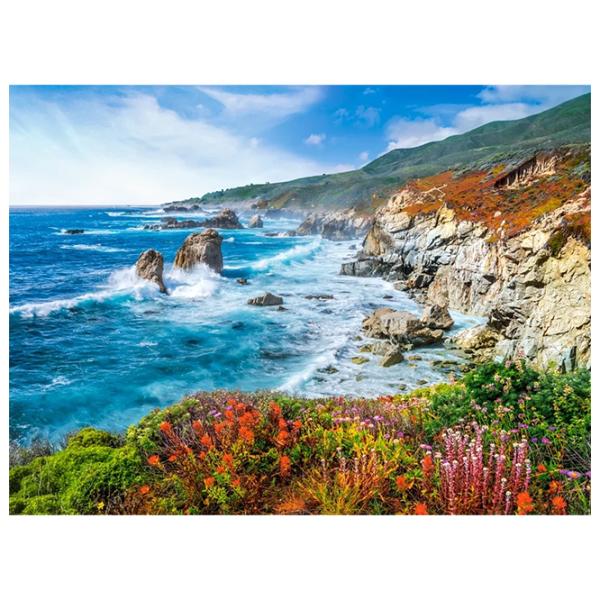 Пазл 2D Castorland 2000 Big Sur Coastline, California, USA 9+/ Количество деталей: 2000 photo 2
