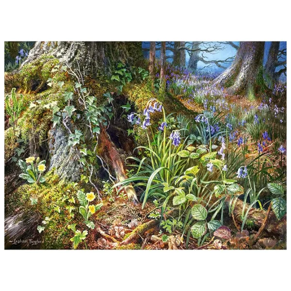 Puzzle 2D Castorland 2000 From Rusland Woods 9+/ Numărul de piese: 2000 photo 2