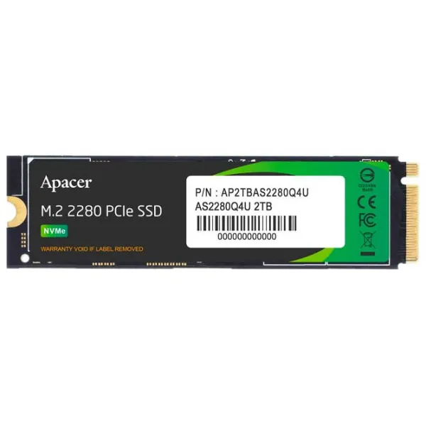 SSD Apacer AS2280Q4U 1 TB M.2 NVMe photo 4
