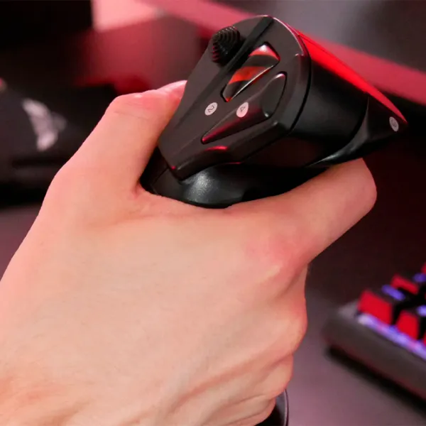 Joystick Thrustmaster Flight Stick X Cu fir / 12 buttons / Black photo 4