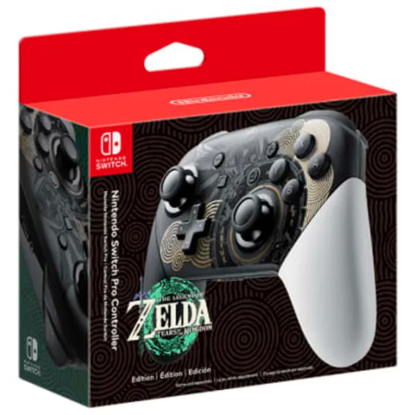 Геймпад Nintendo Pro Controller Беспроводные / buttons / Черный photo 4
