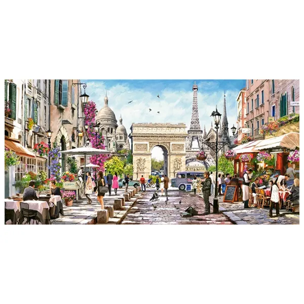 Puzzle 2D Castorland 4000 Essence of Paris 9+/ Numărul de piese: 4000 photo 2