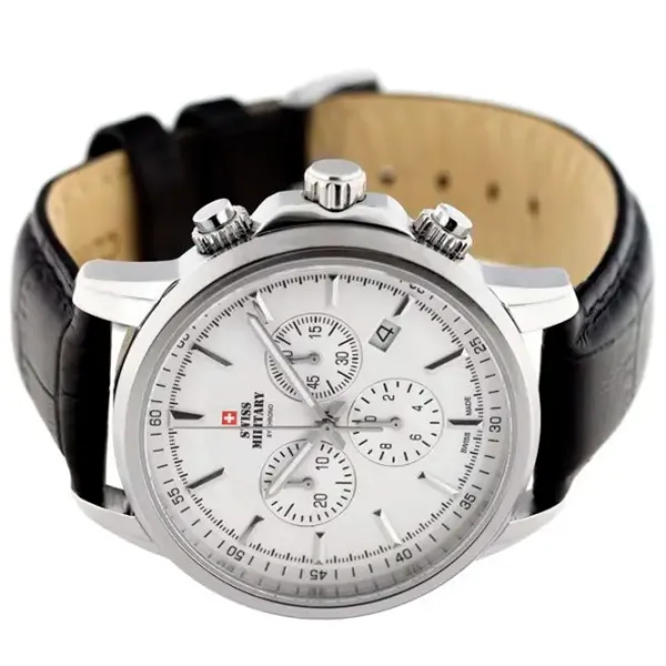 Ceas de mână pentru bărbați Swiss Military SM34052.09 Cuarț/ 42 mm photo 3 Ceas de mână pentru bărbați Swiss Military SM34052.09 Cuarț/ 42 mm photo 3