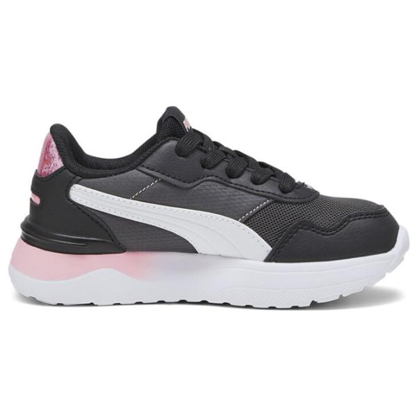 Кроссовки для девочек Puma R78 Voyage Star Glow PS Asphalt Демисезон/ Черный photo 3