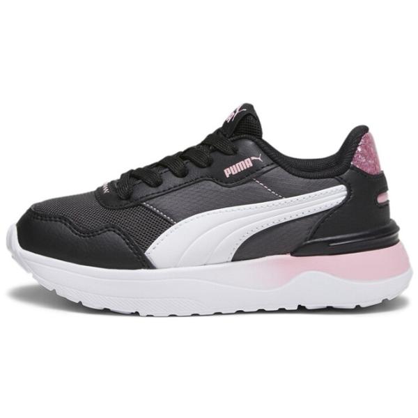 Кроссовки для девочек Puma R78 Voyage Star Glow PS Asphalt Демисезон/ Черный photo 4
