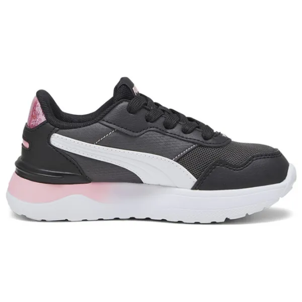 Кроссовки для девочек Puma R78 Voyage Star Glow PS Asphalt Демисезон/ Черный photo 3