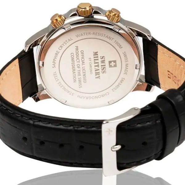 Ceas de mână pentru bărbați Swiss Military SM34052.10 Cuarț/ 42 mm photo 5 Ceas de mână pentru bărbați Swiss Military SM34052.10 Cuarț/ 42 mm photo 5