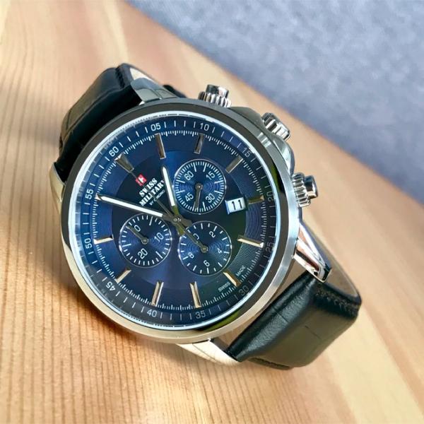 Ceas de mână pentru bărbați Swiss Military SM34052.11 Cuarț/ 42 mm photo 2