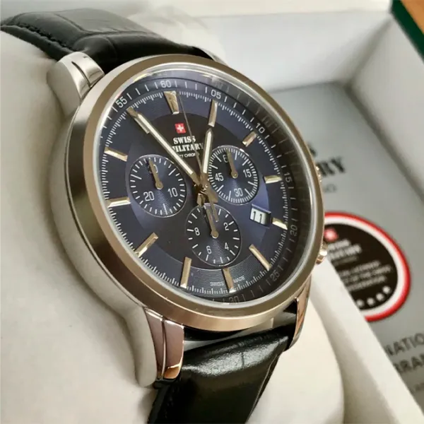 Ceas de mână pentru bărbați Swiss Military SM34052.11 Cuarț/ 42 mm photo 4