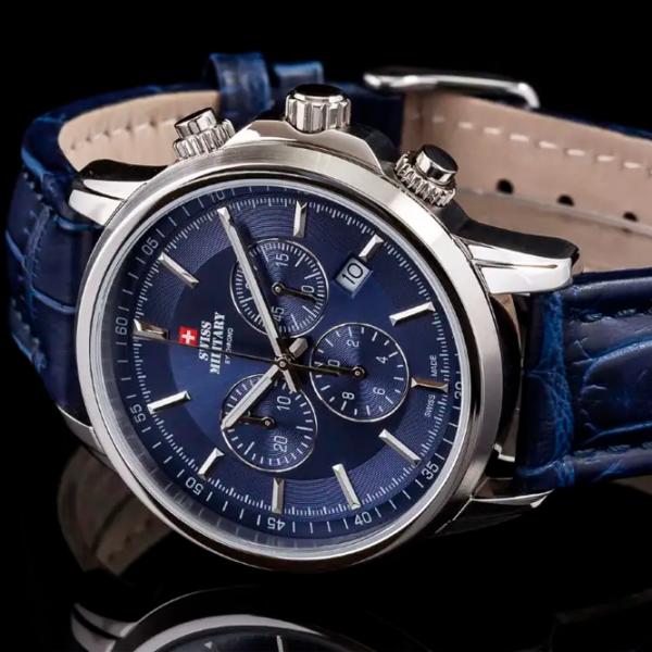 Ceas de mână pentru bărbați Swiss Military SM34052.13 Cuarț/ 42 mm photo 2 Ceas de mână pentru bărbați Swiss Military SM34052.13 Cuarț/ 42 mm photo 2