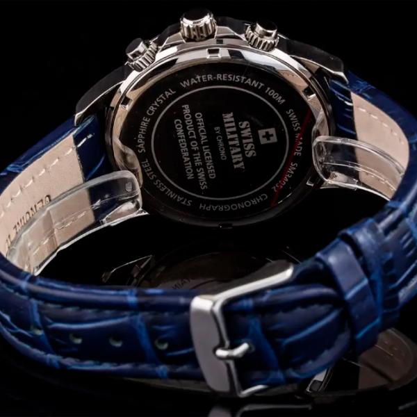 Ceas de mână pentru bărbați Swiss Military SM34052.13 Cuarț/ 42 mm photo 3 Ceas de mână pentru bărbați Swiss Military SM34052.13 Cuarț/ 42 mm photo 3