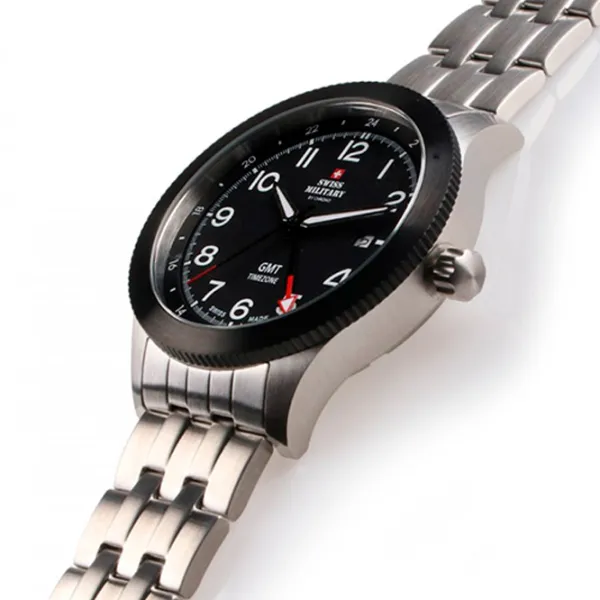 Ceas de mână pentru bărbați Swiss Military SM34053.03 Cuarț/ 42 mm photo 2