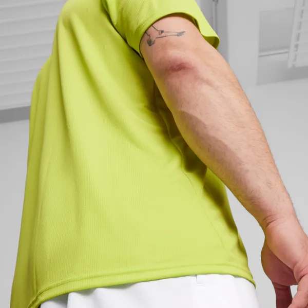 Футболка для мужчин Puma Performance Ss Tee M 100% полиэстер/ Lime Pow photo 5