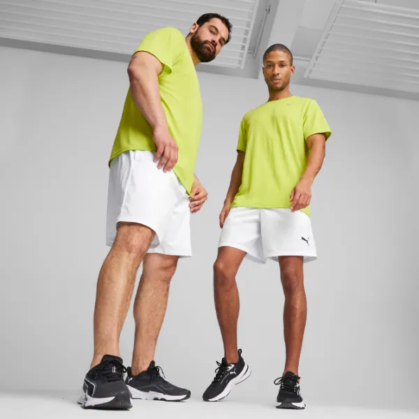 Футболка для мужчин Puma Performance Ss Tee M 100% полиэстер/ Lime Pow photo 3