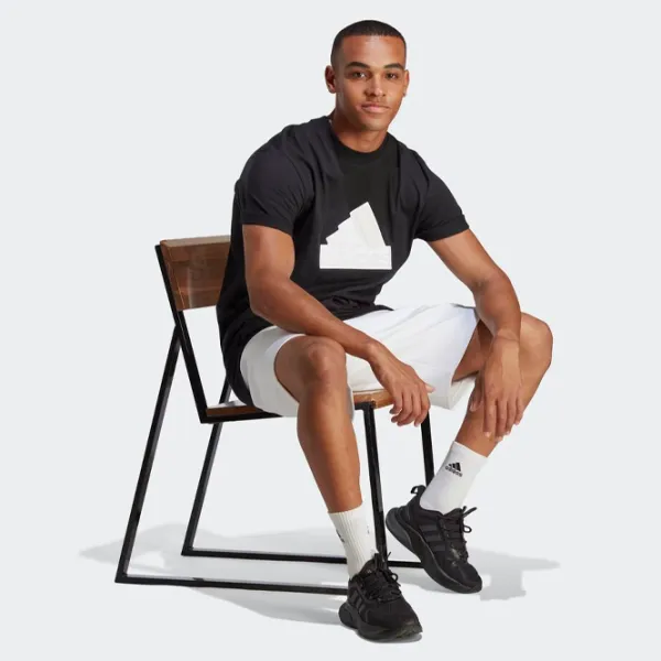 Tricou pentru bărbați Adidas M Fi Bos T 100% bumbac/ Black photo 4