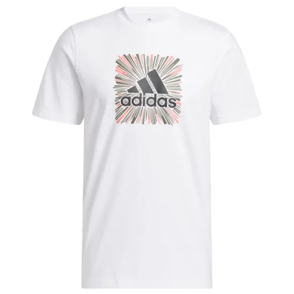 Футболка для мужчин Adidas M Opt G T 100% хлопок/ Белый photo 6