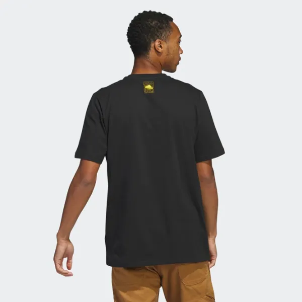 Tricou pentru bărbați Adidas M Change T 100% bumbac/ Black photo 3