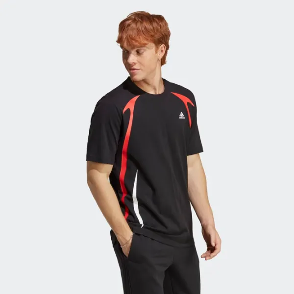 Tricou pentru bărbați Adidas M Cb T 100% bumbac/ Black photo 4