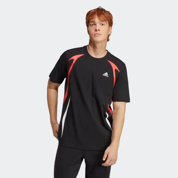 Tricou pentru bărbați Adidas M Cb T 100% bumbac/ Black photo 2