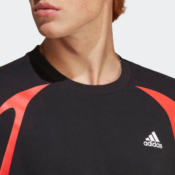 Tricou pentru bărbați Adidas M Cb T 100% bumbac/ Black photo 5