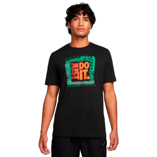 Tricou pentru bărbați Nike U Nsw Tee Brandriff Jdi 100% bumbac/ Black photo 3