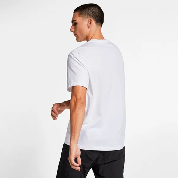 Tricou pentru bărbați Nike Jumpman Flight Hbr Tee 100% bumbac/ White photo 2