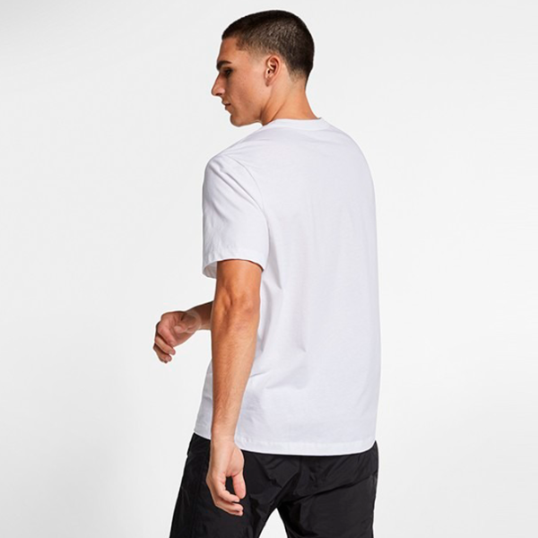 Футболка для мужчин Nike Jumpman Flight Hbr Tee 100% хлопок/ Белый photo 2